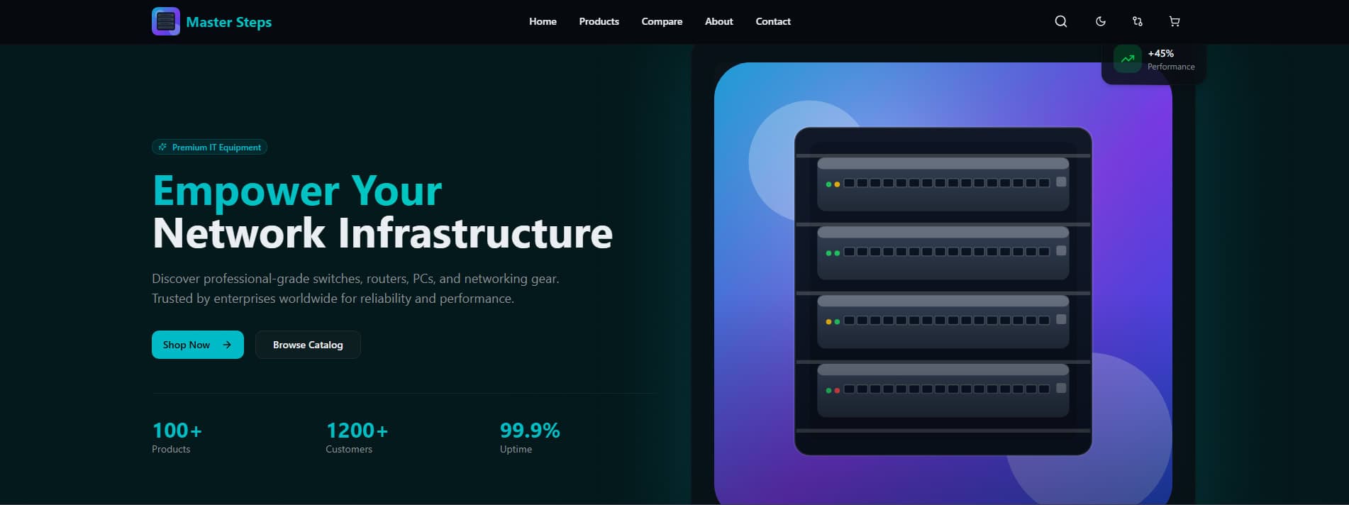 Master steps website - image 1