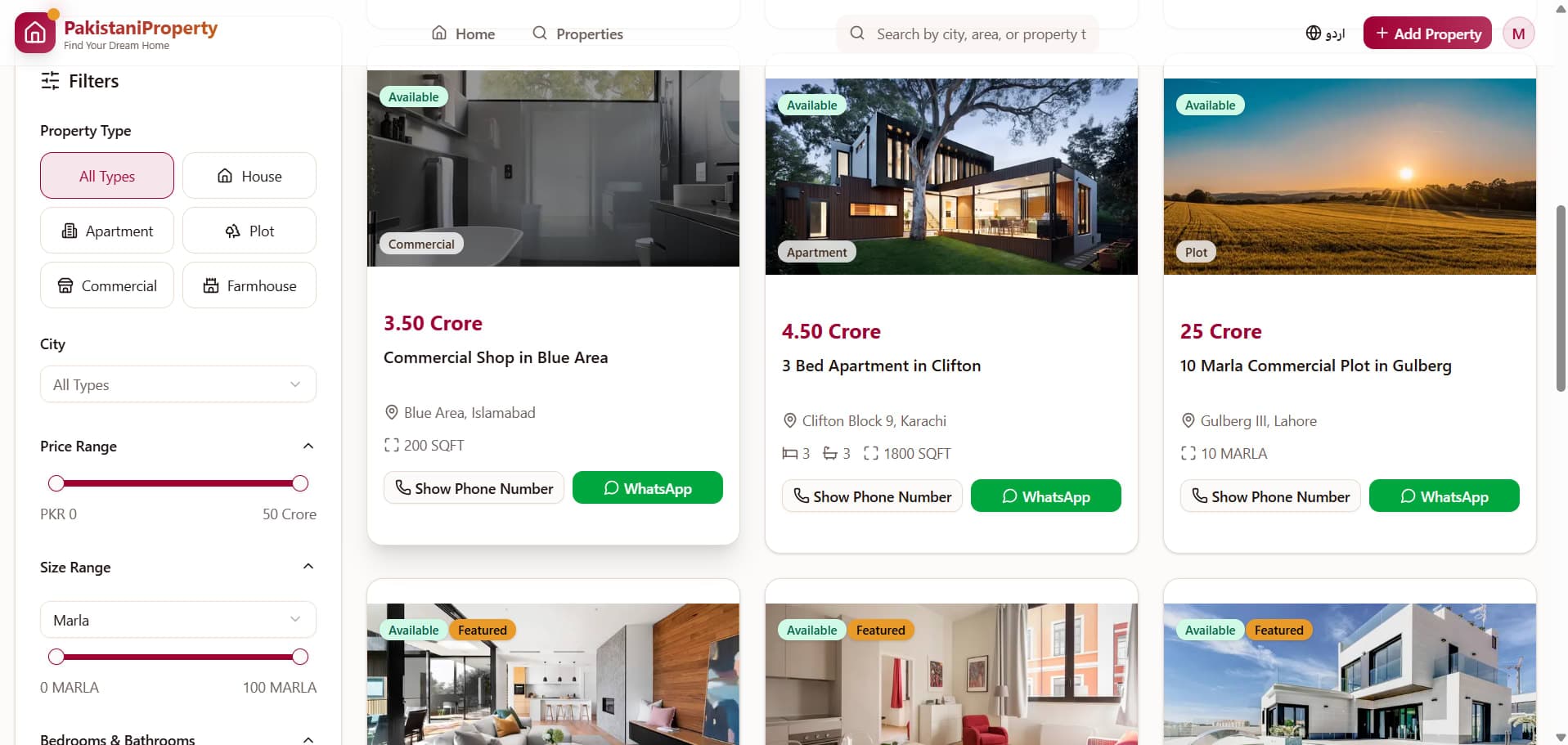 Real estate website - image 1